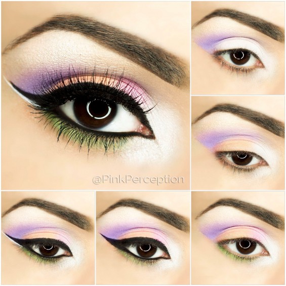 eyeshadow step by step